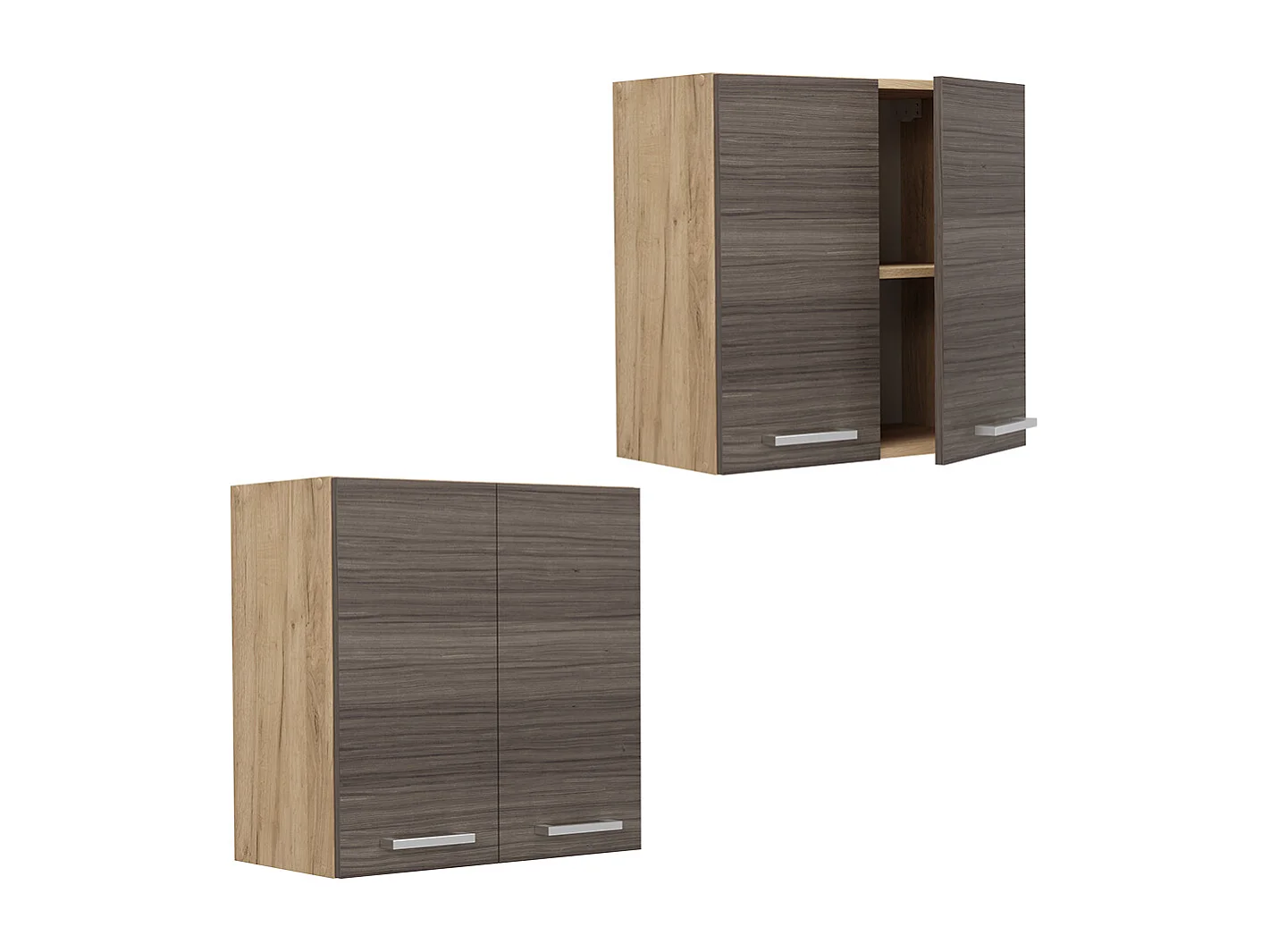 Elément haut de cuisine gris noble 60x31x60 r-line