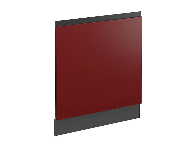 Frontpaneel rood 59.6x1.6x57.2 r-line