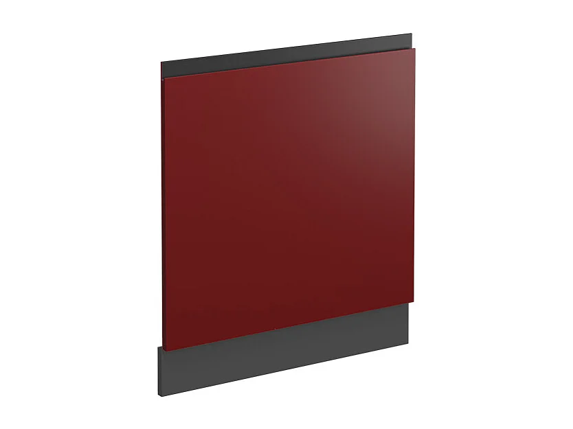 Frontpaneel rood 59.6x1.6x57.2 r-line
