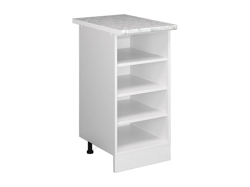 Küchenregal weiß 40x60x81.6 r-line