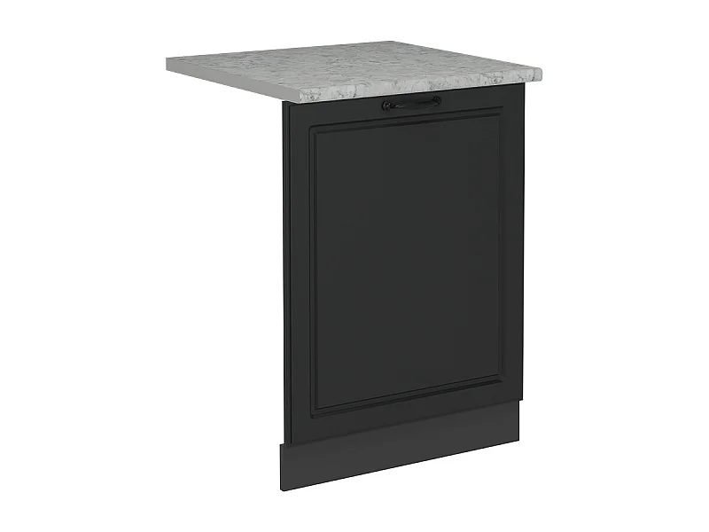 Pannello frontale della lavastoviglie antracite casa di campagna 60x1.6x81.8 r-line