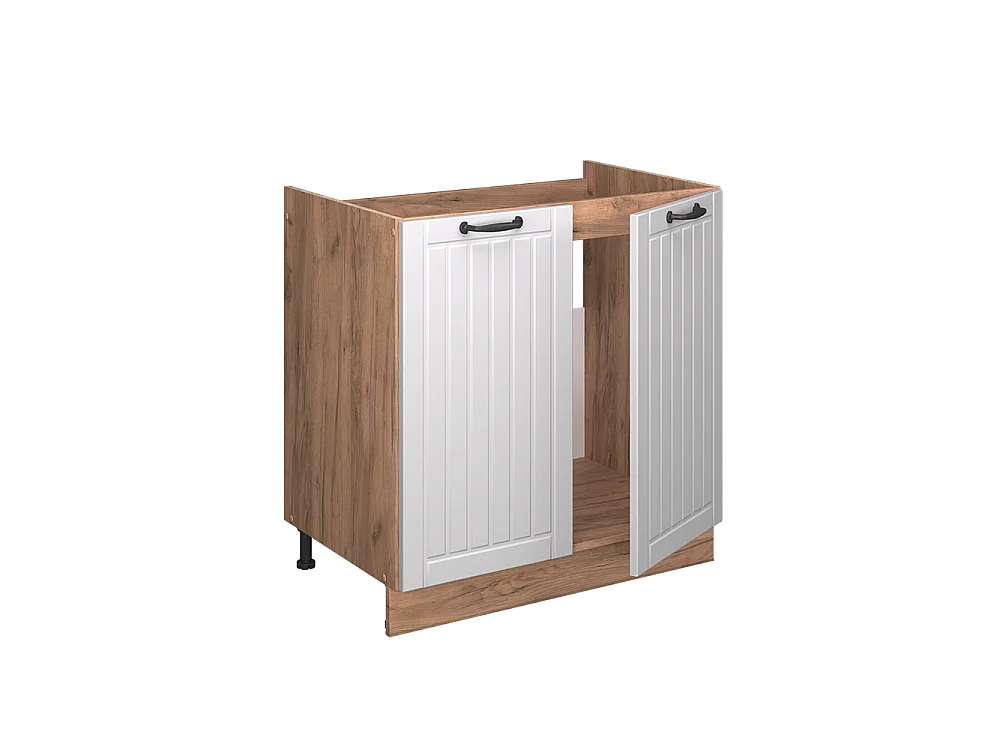 Szafka pod zlew biały domek wiejski 80x60x82 fame-line