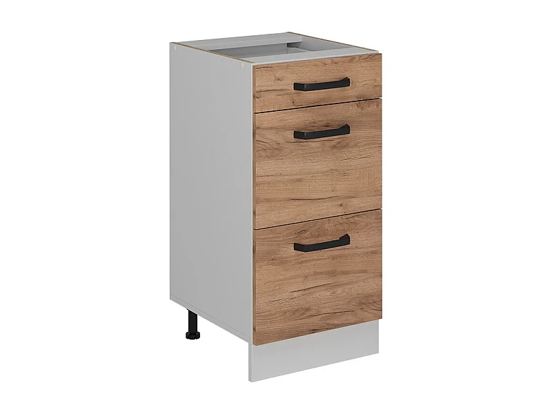 Mueble bajo de cocina roble dorado 40x46x81.6 r-line