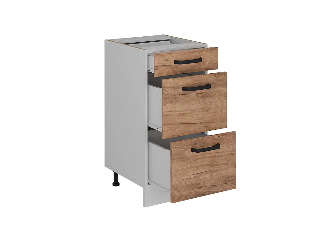 Keukenonderkast krachtige eik goud 40x46x81.6 r-line