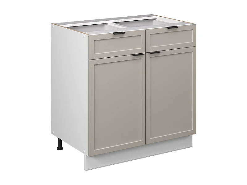 Meuble cuisine grisbeige 80x51.6x82 fame-line