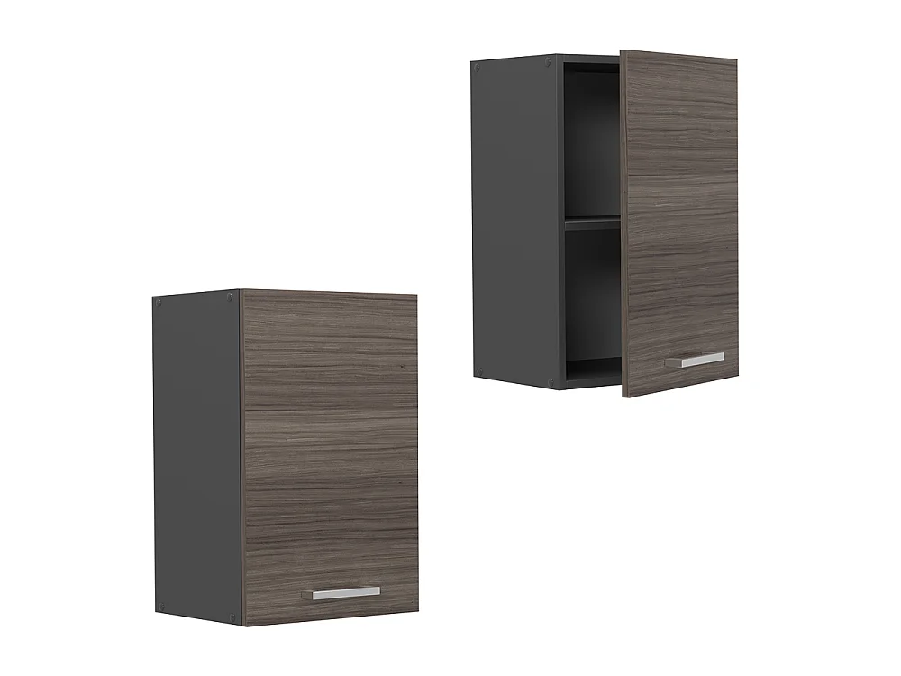 Wall cabinet noble gray 40x31x60 r-line