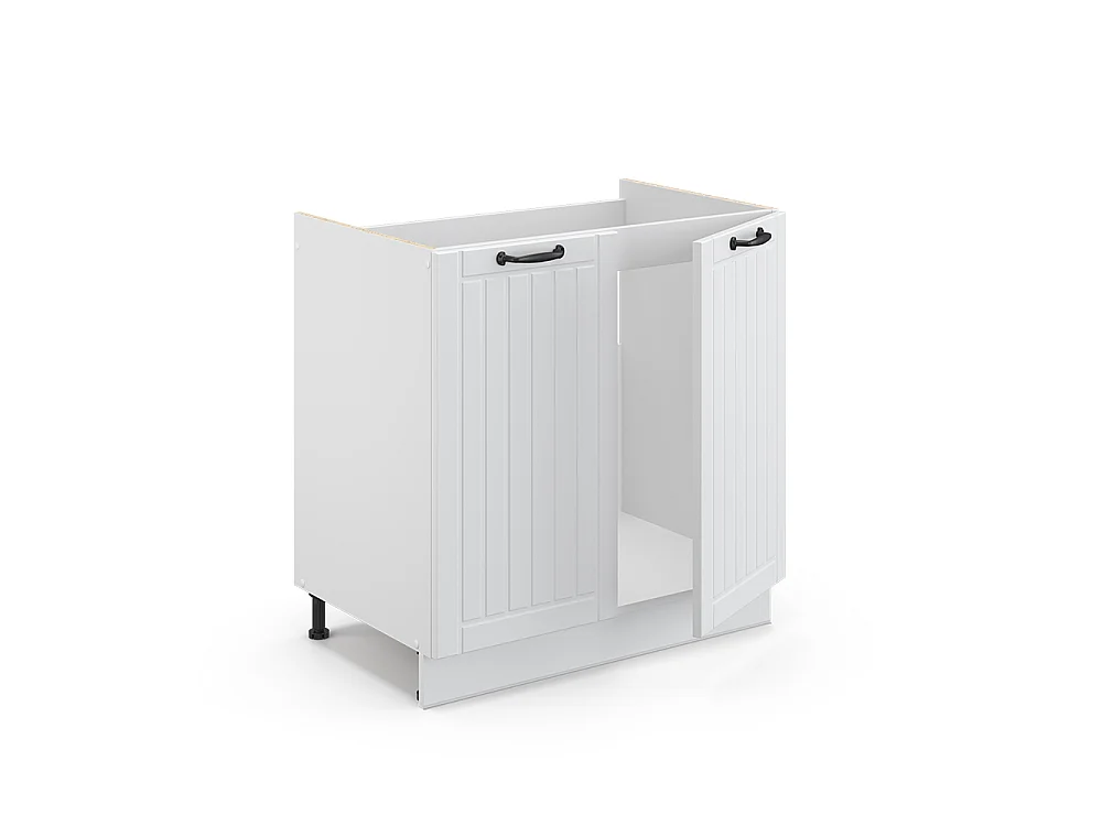 Spülenunterschrank weiß landhaus 80x51.6x82 fame-line