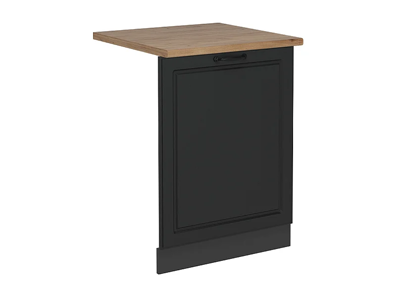 Pannello frontale della lavastoviglie antracite casa di campagna 60x1.6x81.8 r-line