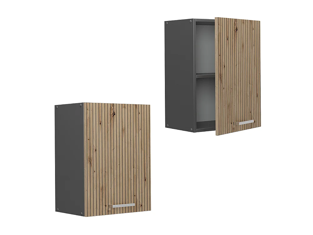 Wall cabinet artisan oak 45x31x60 r-line