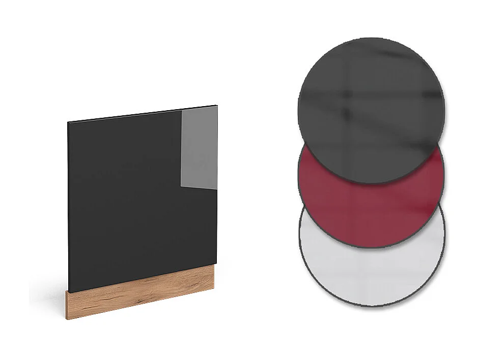 Panel frontal antracita alto brillo 60x1.6x57.2 r-line