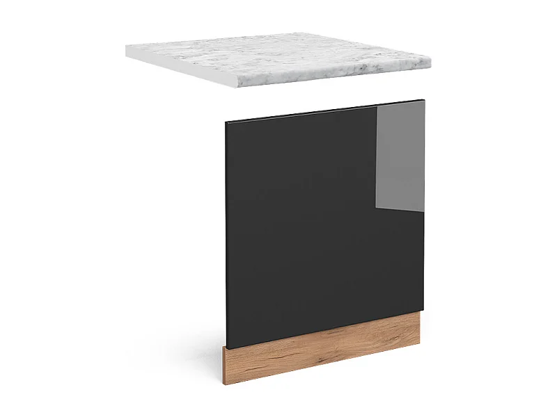 Frontblende anthrazit hochglanz 60x1.6x57.2 r-line