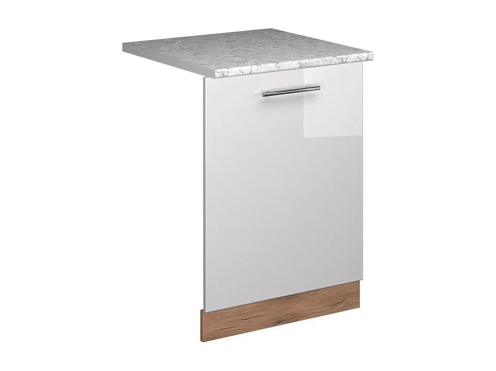 Pannello frontale della lavastoviglie bianco lucido 60x1.6x81.8 fame-line