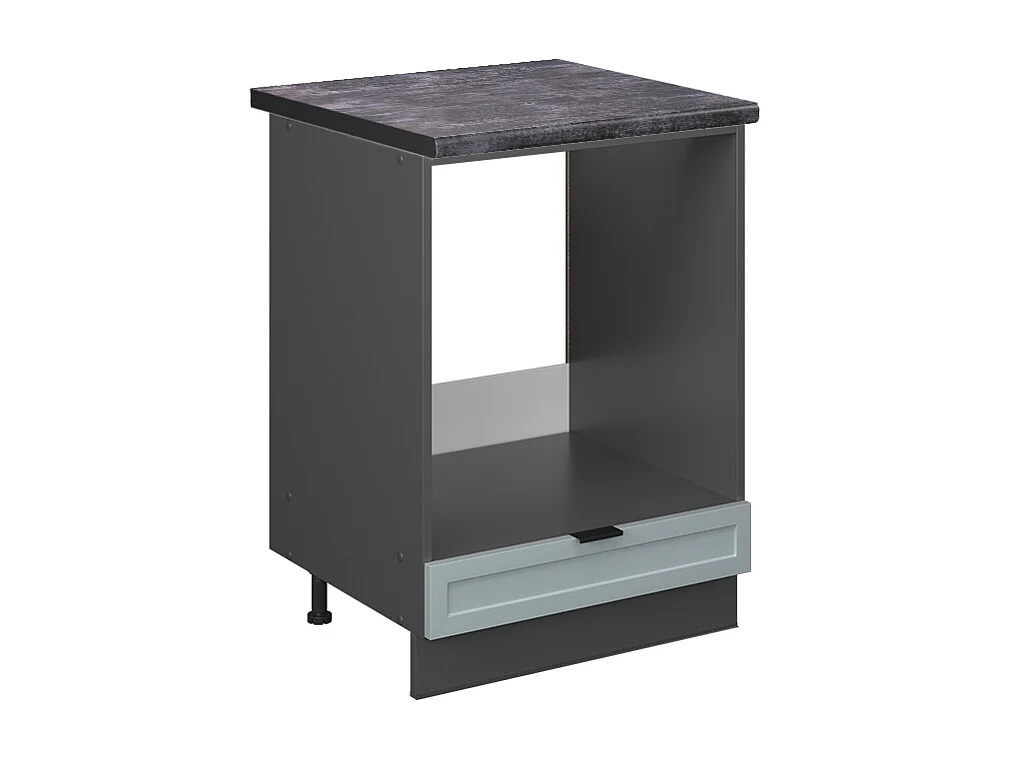 Ovenombouwkast licht blauw-grijs 60x60x82 fame-line