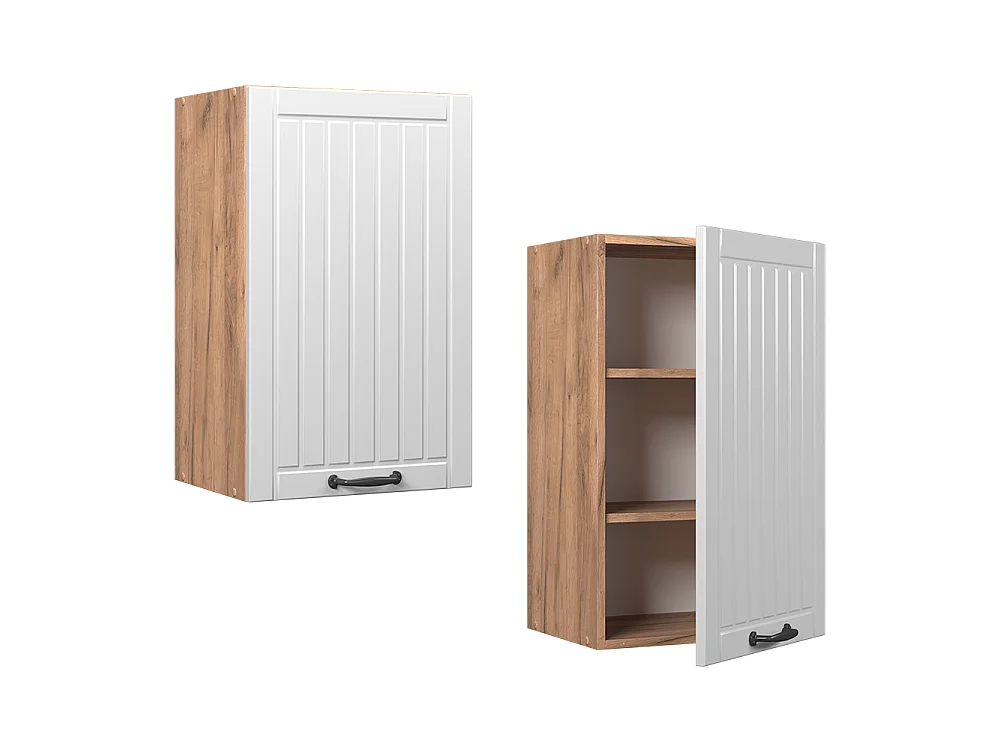 Väggskåp vitt hus på landet 45x34.1x72 fame-line