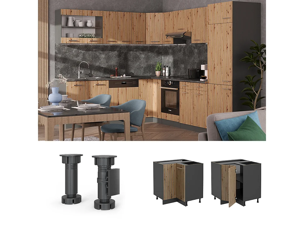 Meuble dangle chêne artisan 75.6x46x81.6 r-line