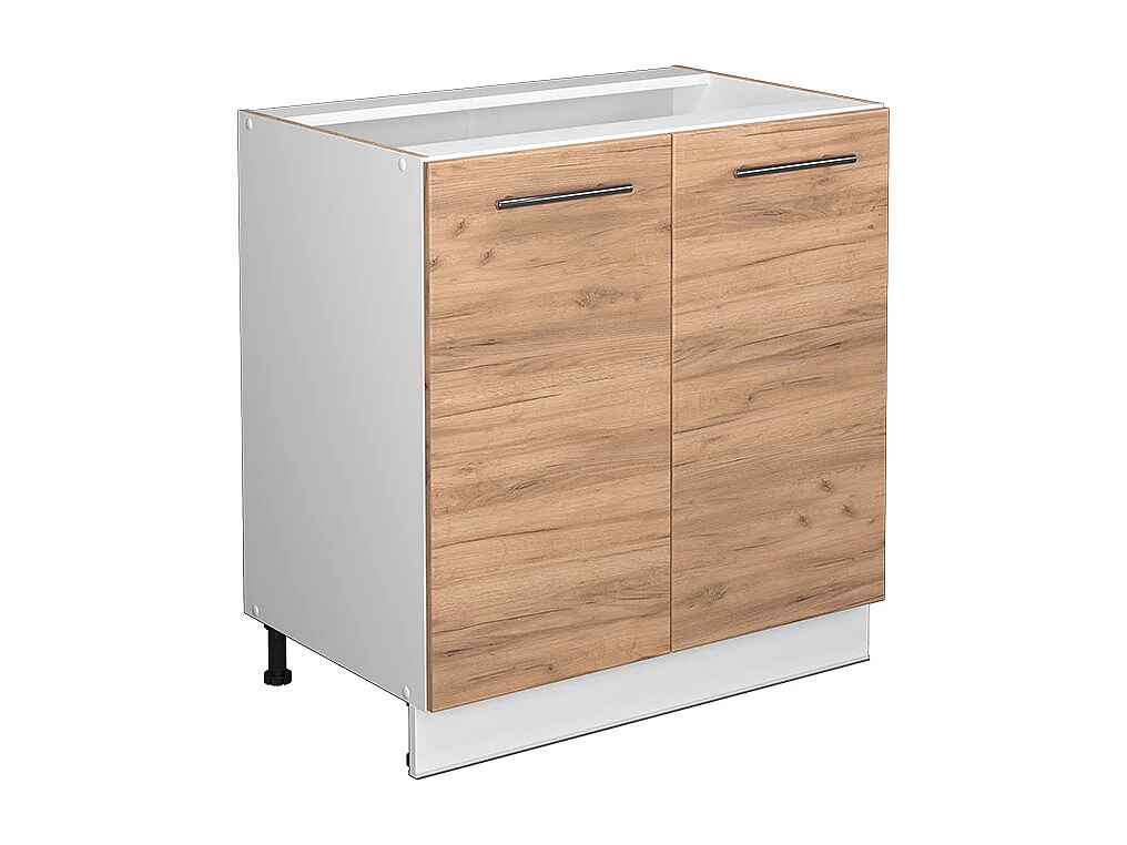 Mobile lavello cucina quercia dorata 80x51.6x82 fame-line