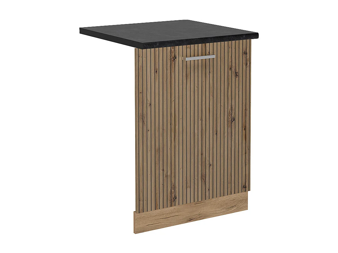 Panel frontal del lavavajillas roble artesanal 60x1.6x81.8 r-line