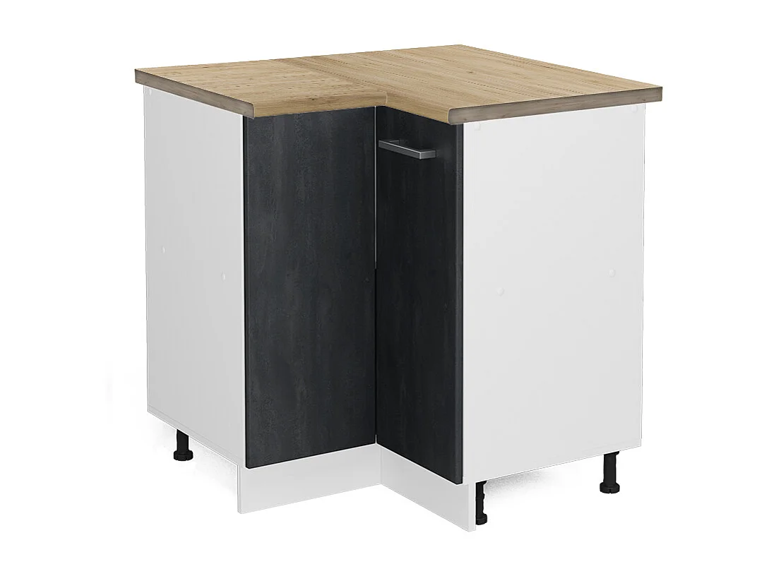 Meuble dangle béton noir 75.6x60x81.6 r-line