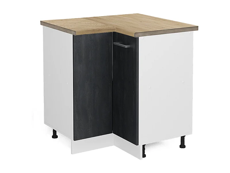 Meuble dangle béton noir 75.6x60x81.6 r-line