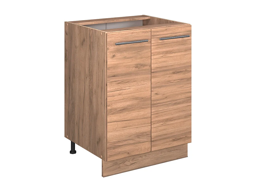 Küchenunterschrank goldkraft eiche 60x60x82 fame-line