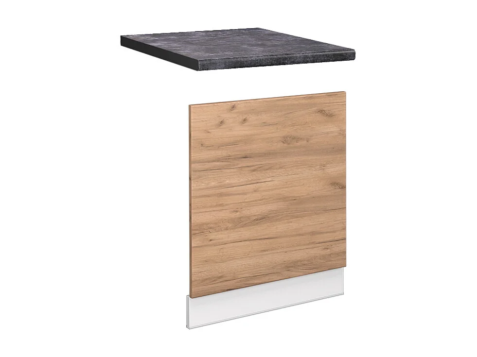 Panel frontal roble dorado 60x1.6x67.4 fame-line