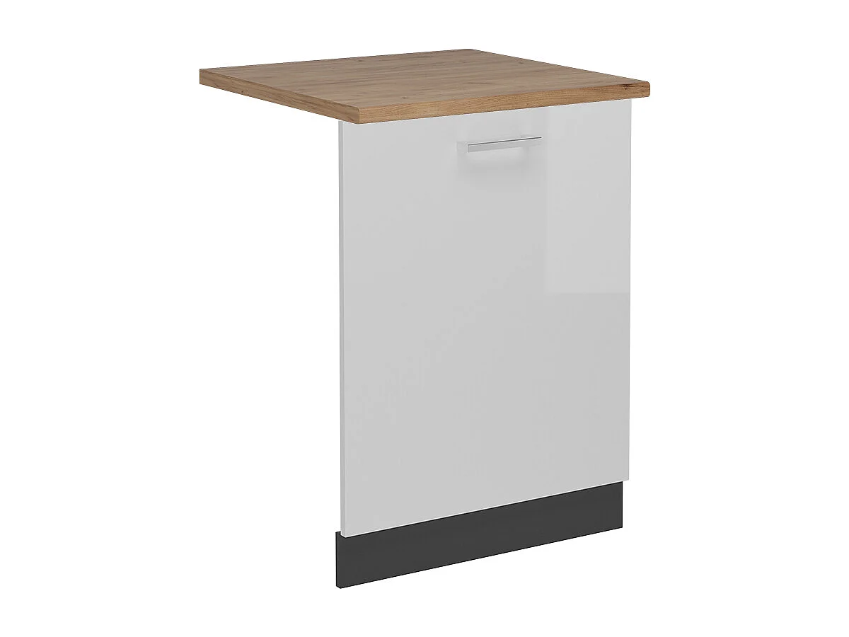 Panel frontal blanco alto brillo 60x1.6x81.8 r-line