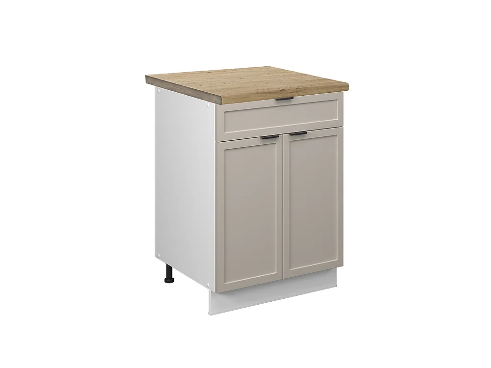 Meuble cuisine grisbeige 60x60x82 fame-line