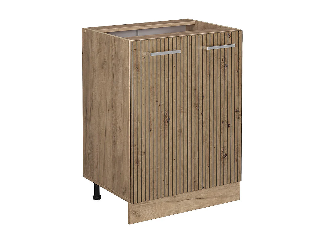 Meuble bas de cuisine chêne artisan 60x46x81.6 r-line