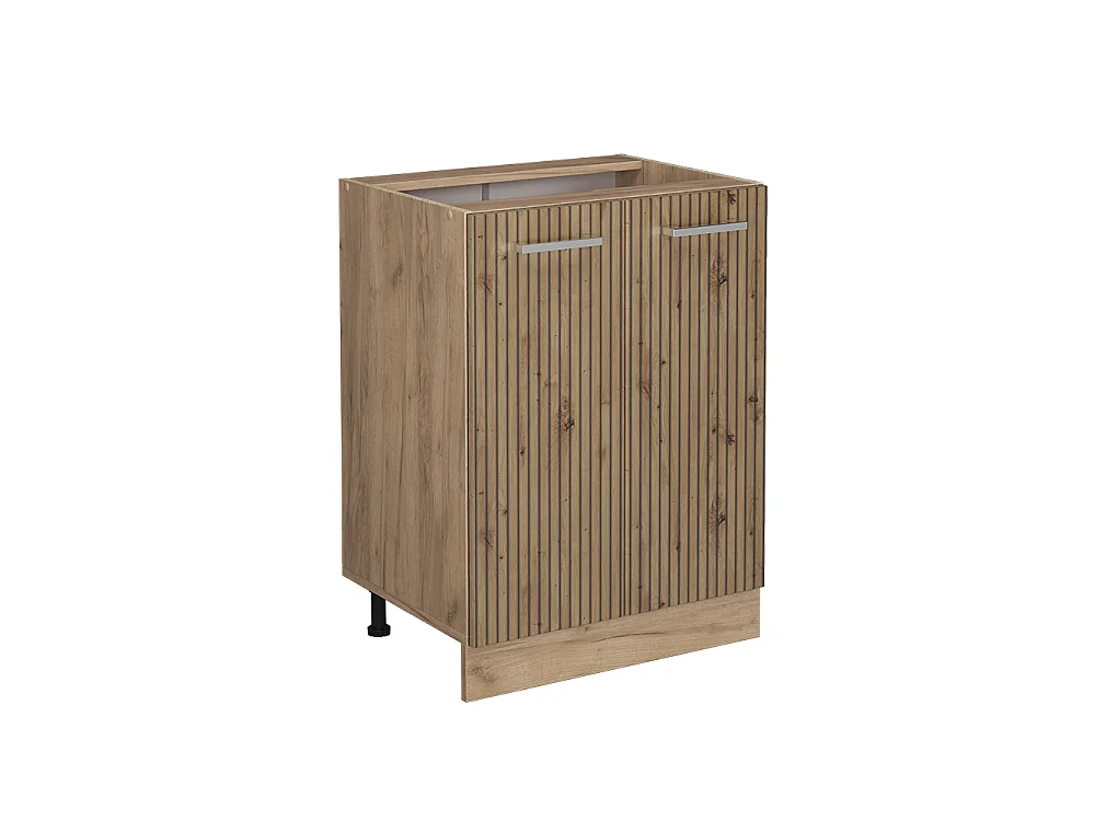 Meuble bas de cuisine chêne artisan 60x46x81.6 r-line