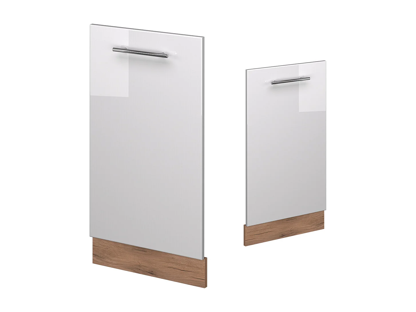 Pannello frontale della lavastoviglie bianco lucido 45x1.6x81.8 fame-line