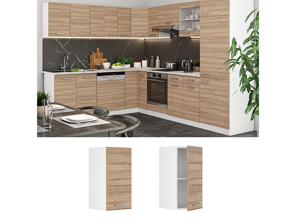 Armario colgante sonoma 30x31x60 r-line