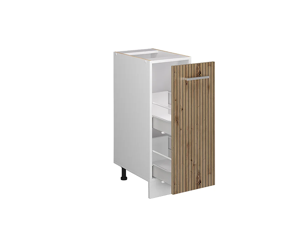 Meuble de cuisine chêne artisan 30x46x81.6 r-line