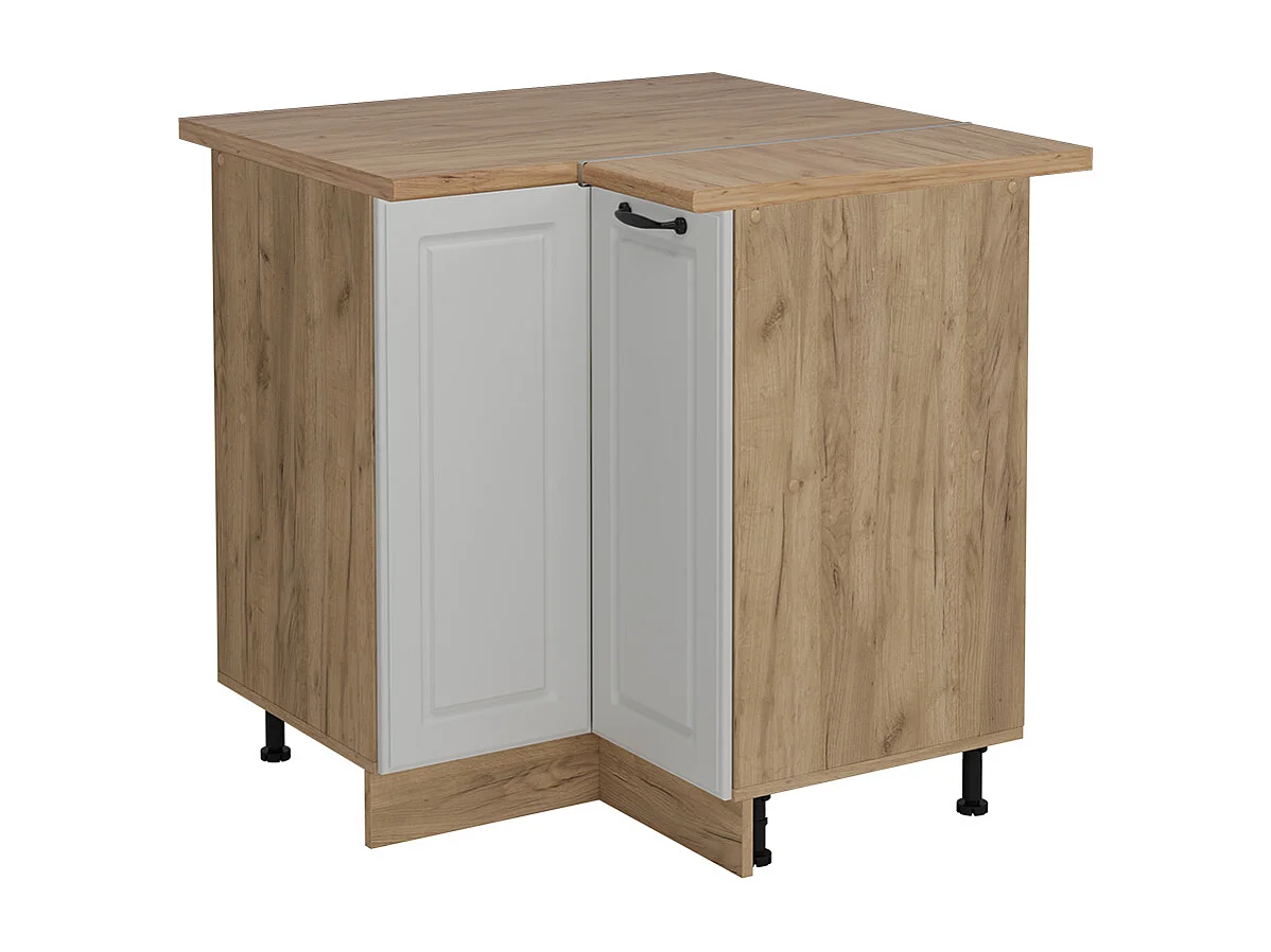 Mobile ad angolo cucina bianco casa di campagna 75.6x60x81.6 r-line