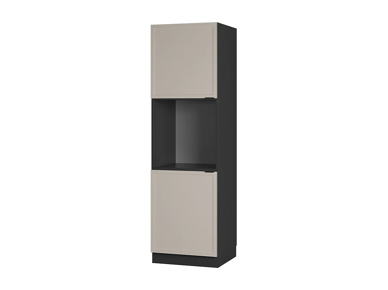 Meuble pour four grisbeige 60x58x206.8 fame-line