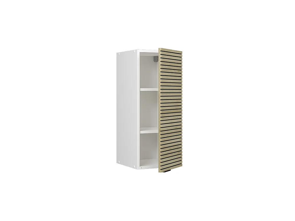 Wall cabinet oak panel 30x34.1x72 fame-line