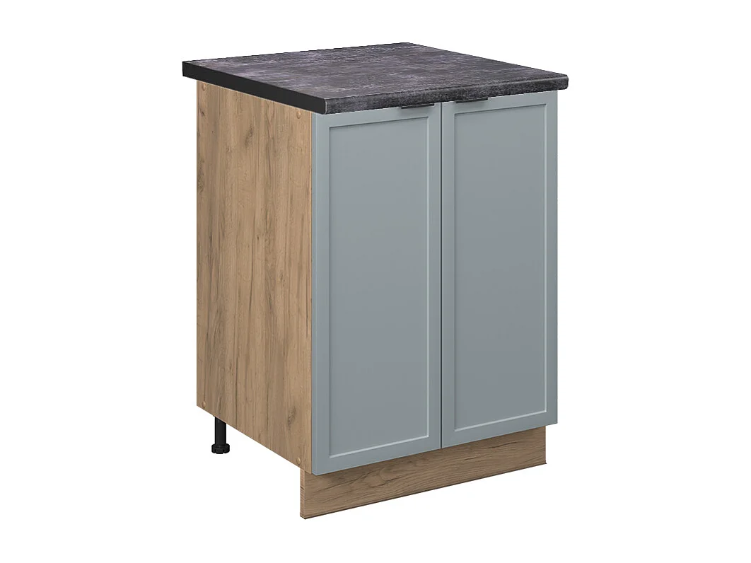 Küchenunterschrank hellblau-grau 60x60x82 fame-line