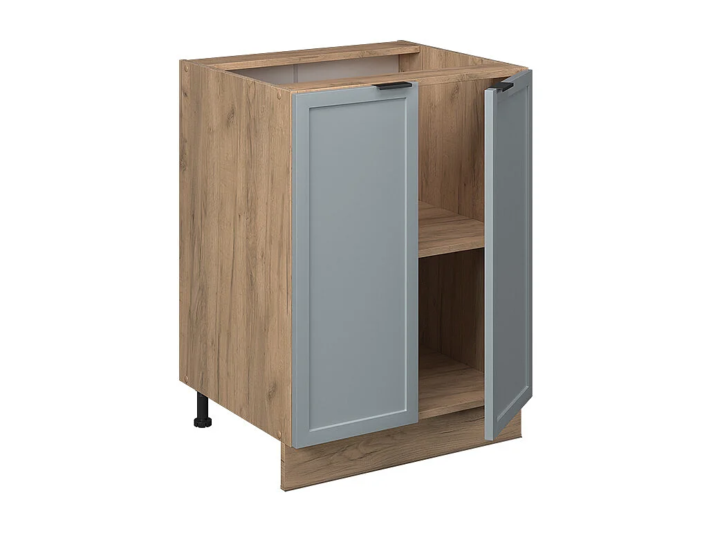 Küchenunterschrank hellblau-grau 60x60x82 fame-line