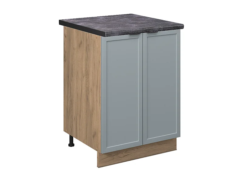 Küchenunterschrank hellblau-grau 60x60x82 fame-line