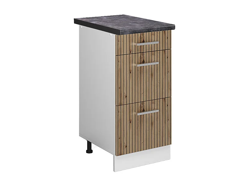 Szafka dolna do kuchni dąb rzemieślniczy 40x60x81.6 r-line