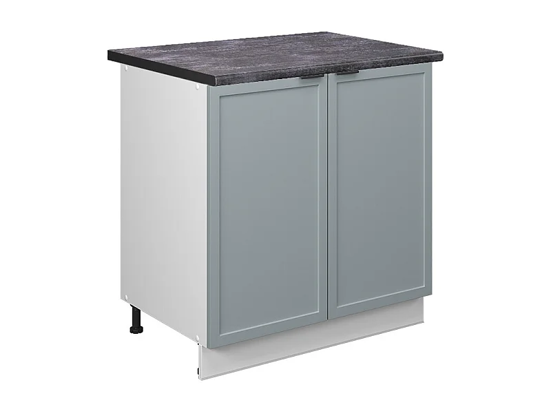 Szafka pod zlew jasnoniebiesko-szary 80x60x82 fame-line