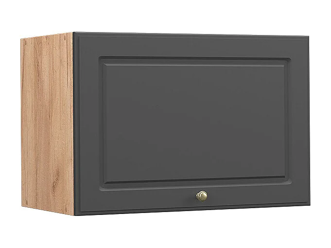 Elément haut de cuisine anthracite-or 60x34.1x40 fame-line