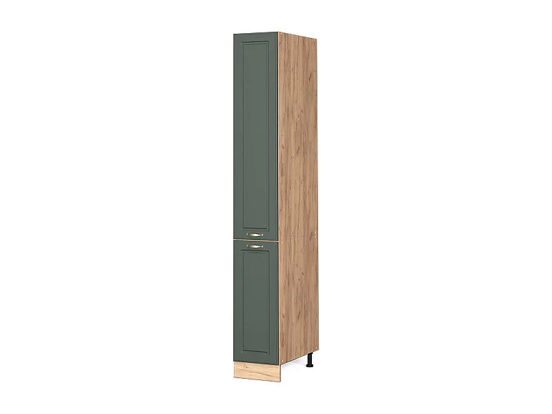 Meuble haute de cuisine vert or campagne 30x58x206.8 fame-line