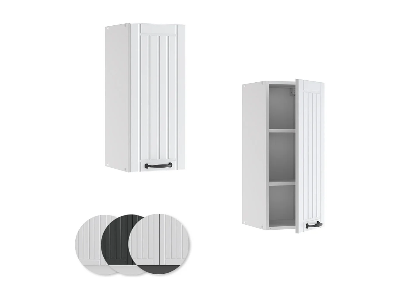 Armario colgante blanco casa de campo 30x34.1x72 fame-line