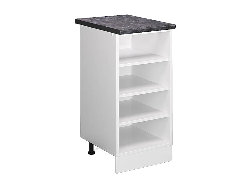 Küchenregal weiß 40x60x81.6 r-line