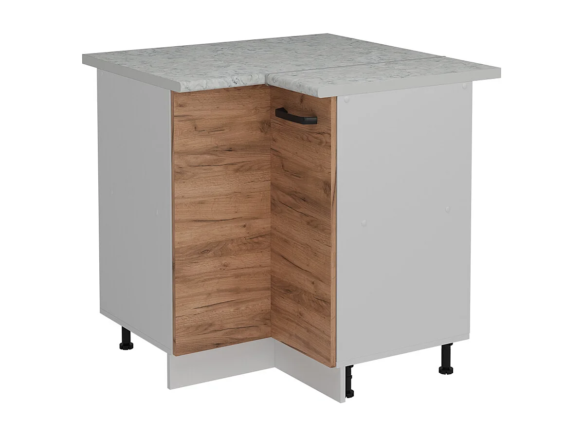 Meuble dangle chêne de force doré 75.6x60x81.6 r-line