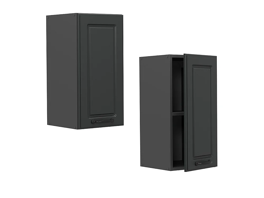 Wall cabinet anthracite country house 30x31x60 r-line