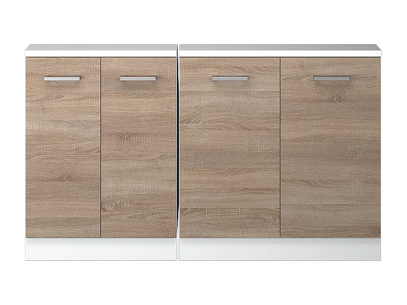 Meuble sous pente sonoma 140x46x81.6 r-line