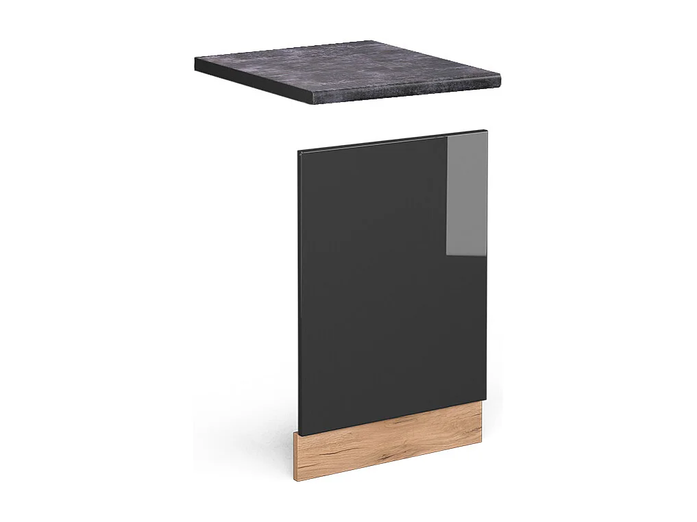 Pannello frontale antracite lucido 45x1.6x57.2 r-line