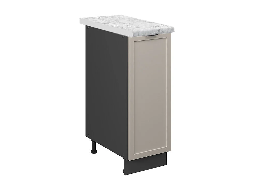 Meuble de cuisine grisbeige 30x60x82 fame-line