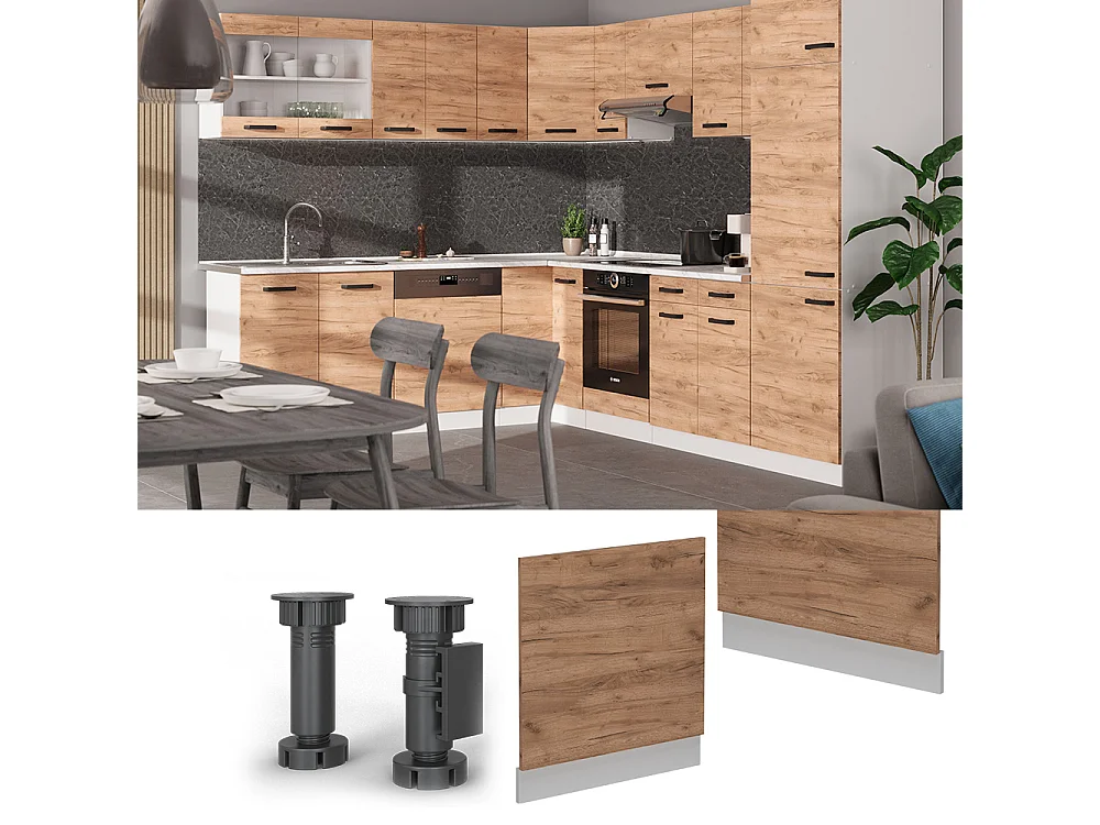 Panel frontal roble dorado 60x1.6x57.2 r-line